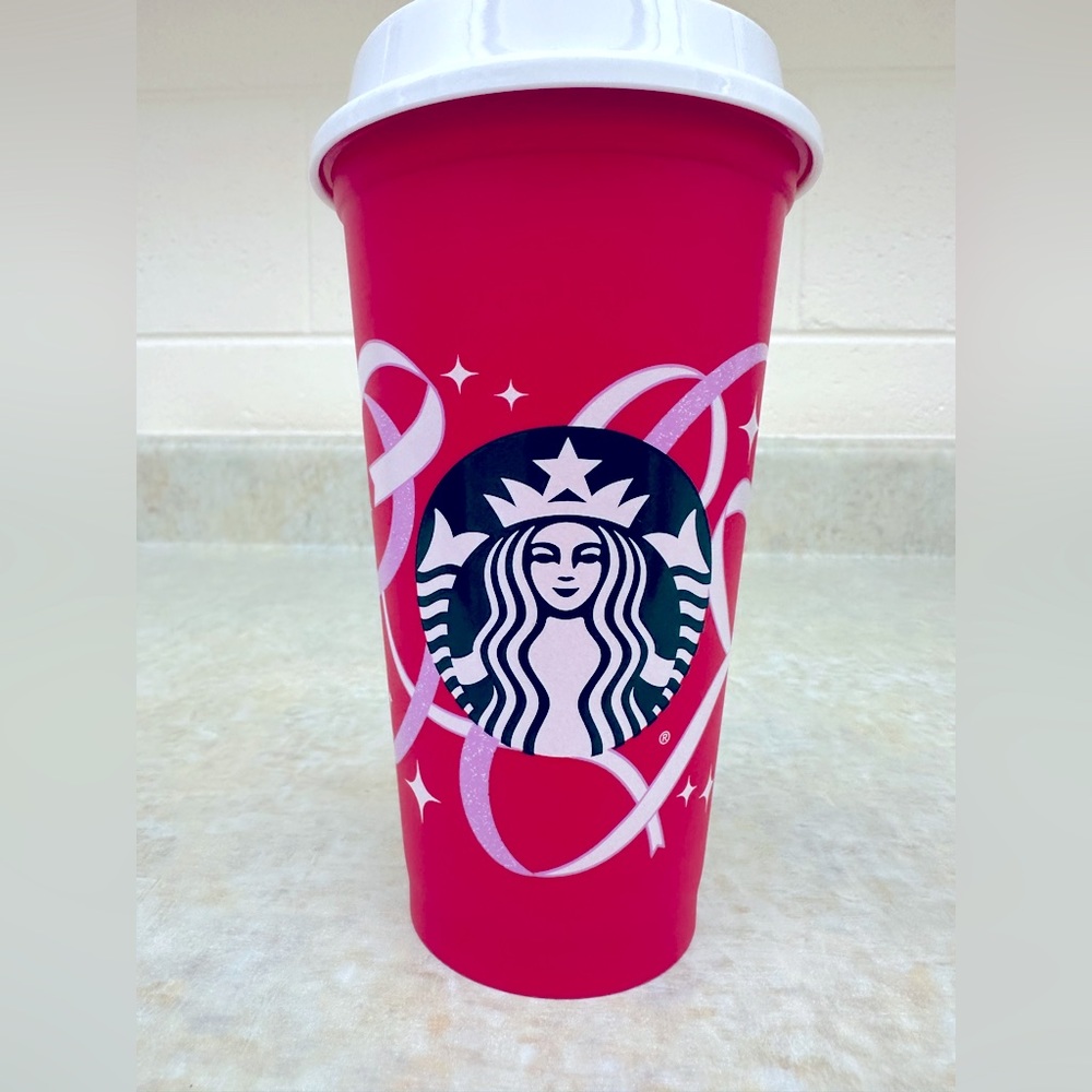 Brand New! Starbucks 2021 LE Holiday Ribbons Reusable Hot Cup